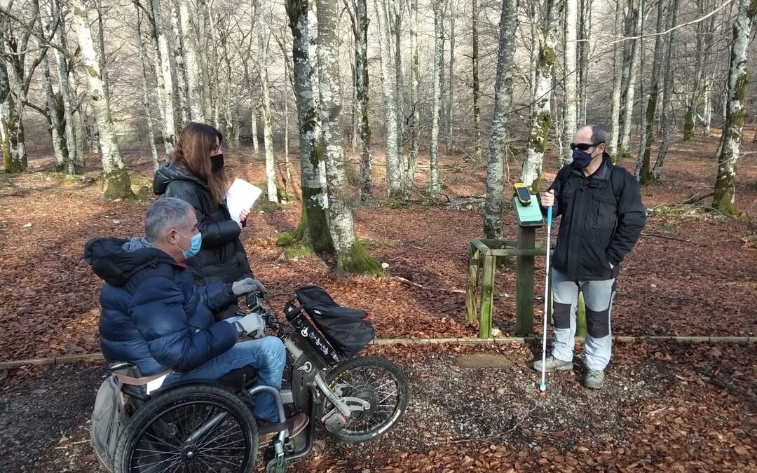 Accesibilidad universal en el espacio natural