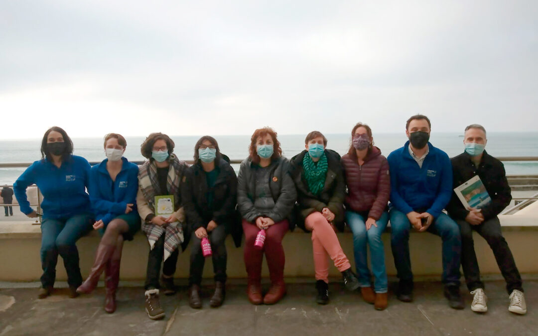 El paisaje marítimo como escenario. Biarritz y Hendaya acogen el quinto comité de pilotaje de NaturClima